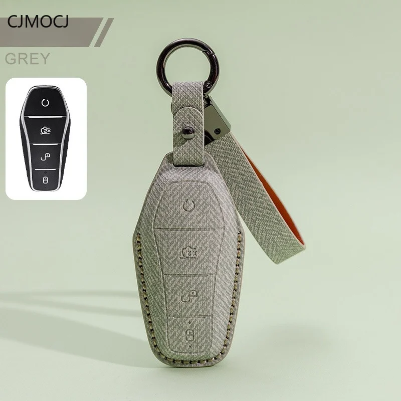 For BYD Han Qin Plus DM-i Song Pro Dolphin Yuan Tang EV Seal Frigate 07 Destroyer 05 Key Case Cover, Keychain BYD Accessories