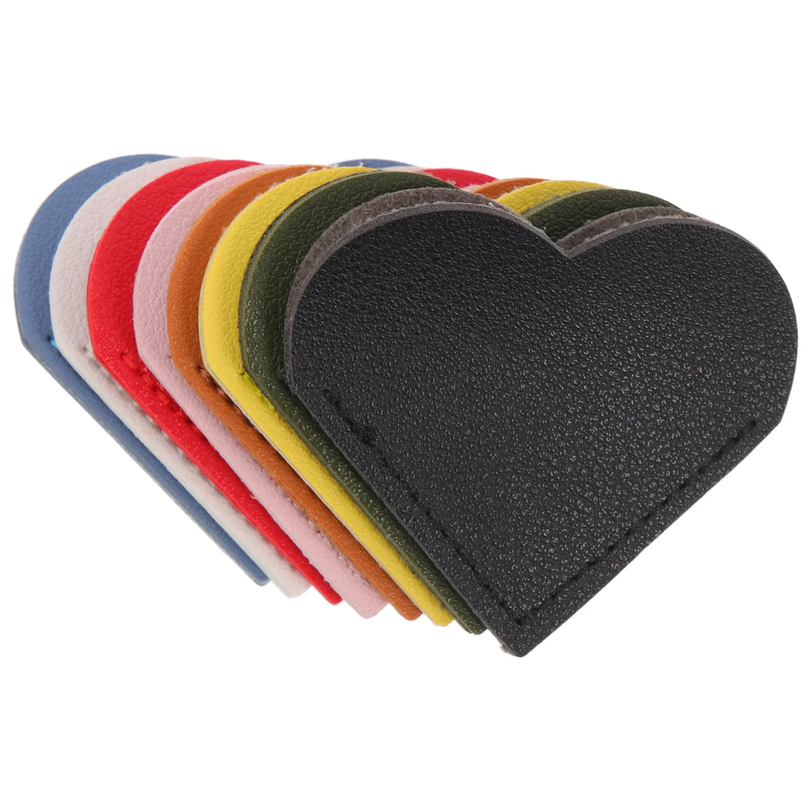 8 قطع من الإشارات المرجعية على شكل قلب عتيق، واقيات زوايا، علامات كتاب أنيقة لمحبي القراءة، علامة مرجعية للكتاب #2