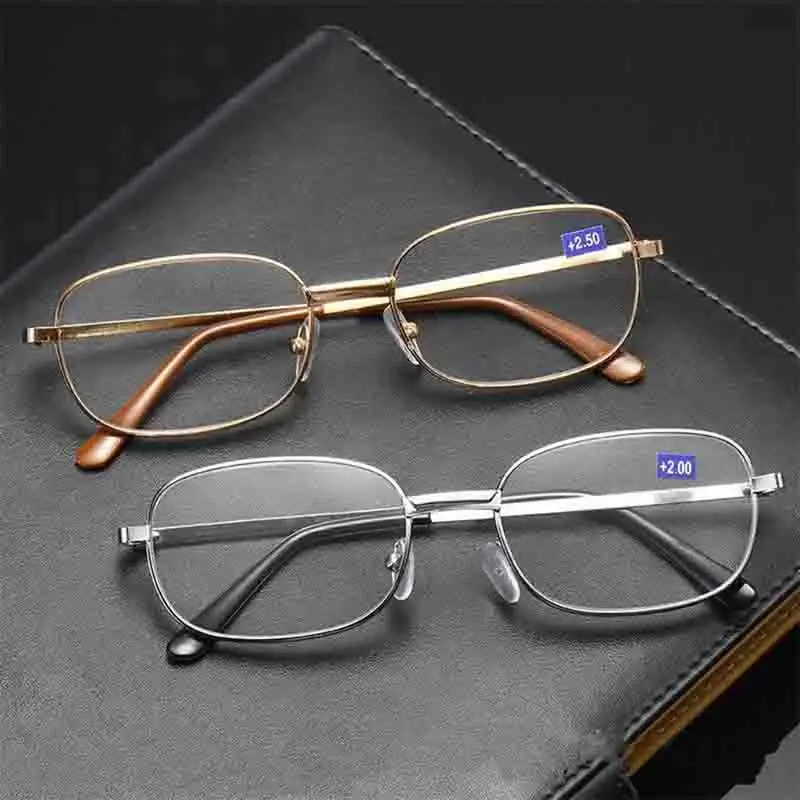 New Reading Glasses Men Ultralight Clear Lens Magnifier EyeGlasses Portable Gift for Parents Anti Fatigue Presbyopic Eyewear