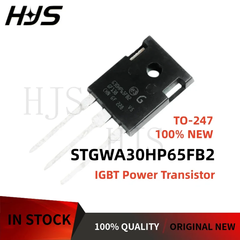 5-20PCS STGWA30HP65FB2 G30HP65FB2 TO-247 IGBT Trench Gate Field Inverter Brand New