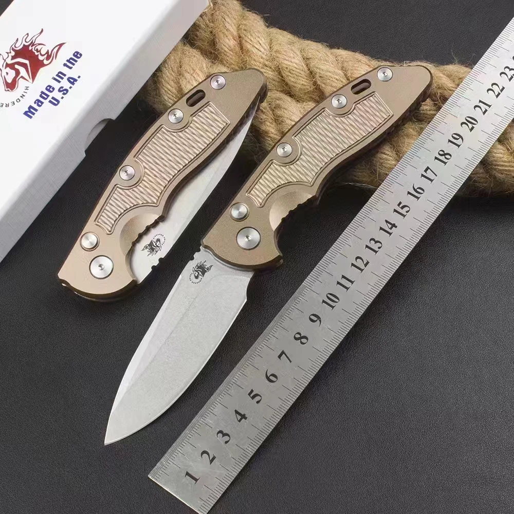 

Kesiwo New Hinderer Tactical Xm18 T6 Folding Knife Aluminum alloy Handle CPM 20cv Tactical Pocket Camping Hunt Outdoor EDC