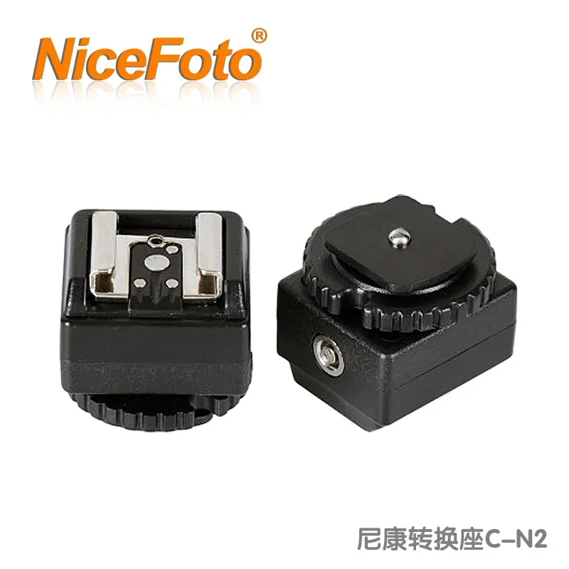 Camera Flash Hot Shoe Adapter with PC Sync socket