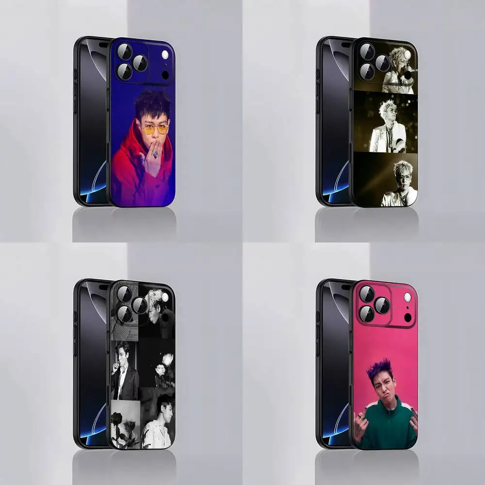 

T-TOP C-Choi S-Seung Hyun Phone Case For iPhone 17,16,15,14,13,12,Pro,Max,Plus,E,SE4,Air,Mini Black Soft Cover