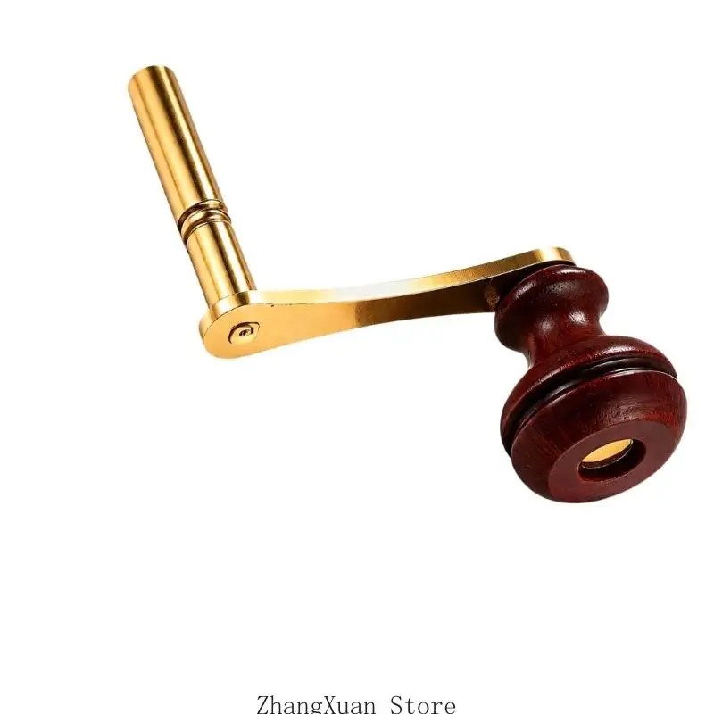 Winkelgriff-Uhrenaufzugsschlüssel 4 mm mit Holzknopf zum Aufziehen 3XUF – Detail 7