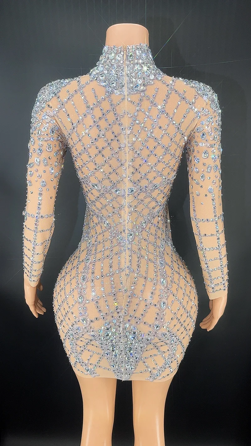 ที่ขายดีที่สุดS ParklyเพชรสีดําชุดVestidos Para Festas De Luxo Vestidos De Boda Para Fiestasเก๋และหวานชุดราตรี