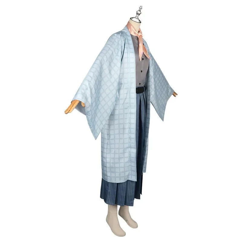 Ghost Annihilation Blade Anime Costume Time Transparent No Ichiro Kimono Stage Performance Cosplay Costumes Complete Setc;6,r'8;