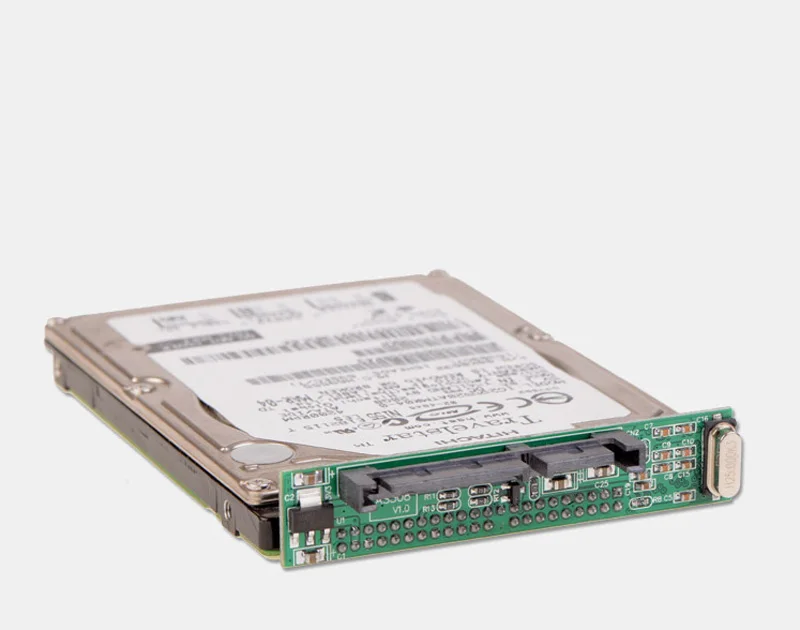 Convertidor macho IDE a SATA de 2,5 ", 2,5" hembra, IDE de 44 pines a 7 + 15, adaptador de disco duro SATA macho de 22 pines, tarjeta elevadora para HDD de ordenador portátil