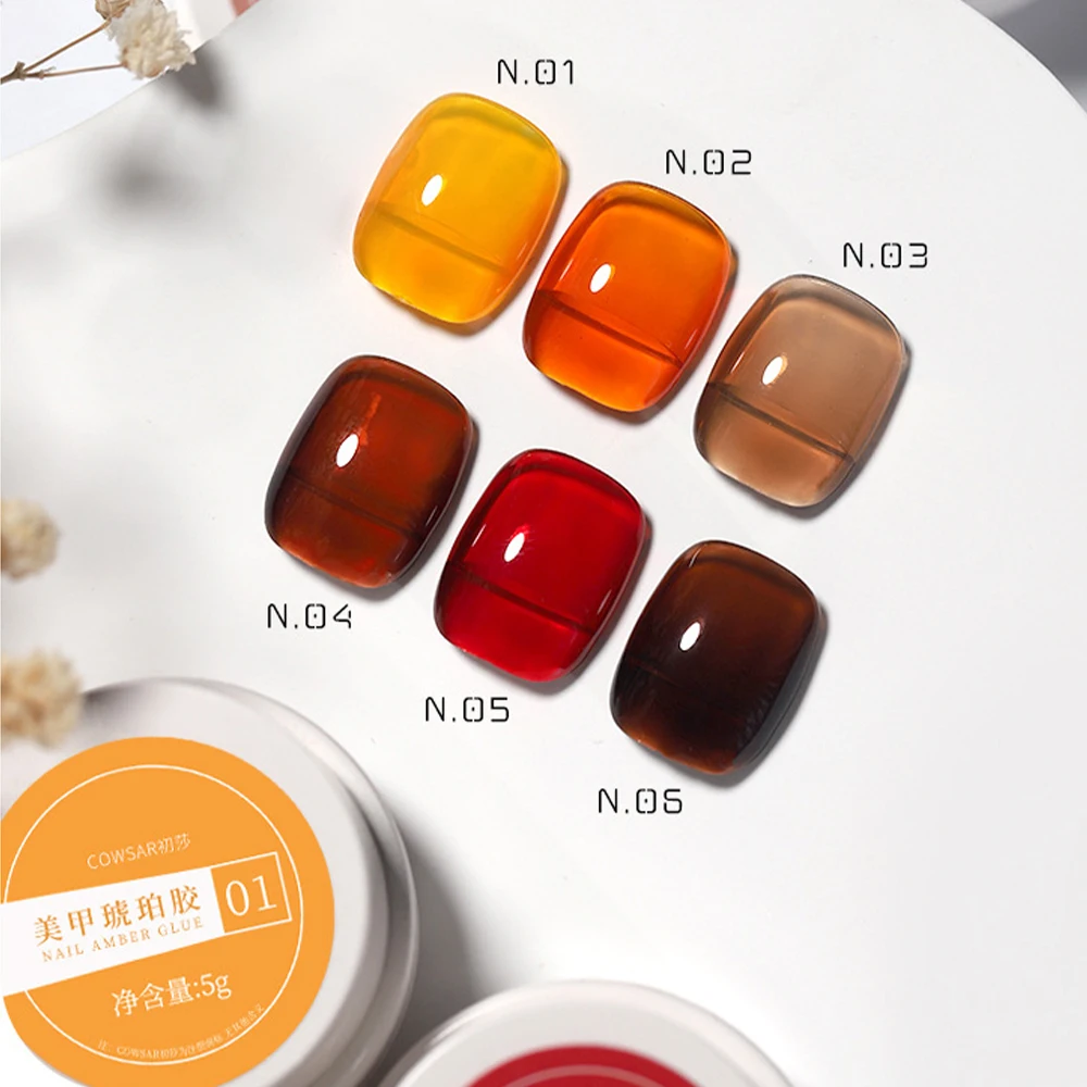 5ml outono prego âmbar vidro gel unha polonês caramelo abóbora gelo-translúcido verniz da arte do prego uv led semi permanente manicure gel #