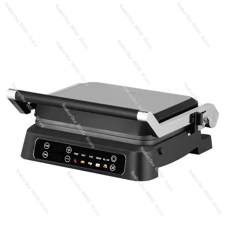 Cross Border Multifunctional Breakfast Machine with Touch Screen Smart Display for Steak Waffle Frying Magnetic Plate