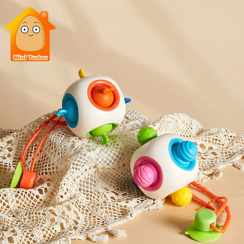 Baby Stroller Toy Soft Hanging Rattle Finger Fine Motor Skill Trainning Game Early Educational Toy For Infant 0 12 Months Gift