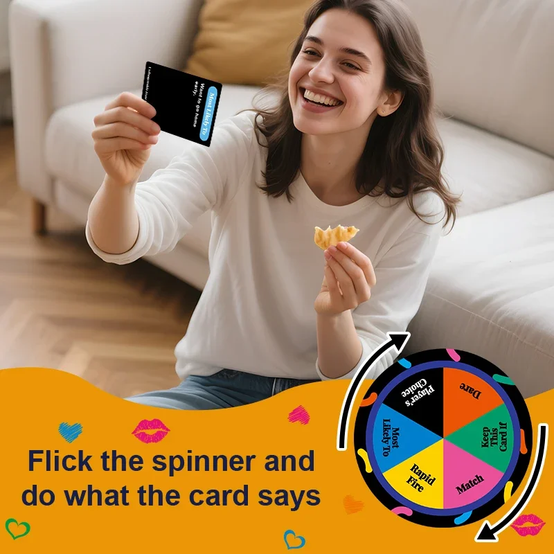 زوجين لا تنسى تاريخ الجداول الليلية لعبة 300 قطعة لعبة ببطاقات ورقية لاعبين مجلس لعبة مضحك ألعاب الورق التفاعلية للأزواج #5