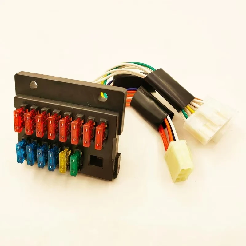 

excavator accessories For DAEWOO DOOSAN DH60-7/225-7 Fuse box Four plugs