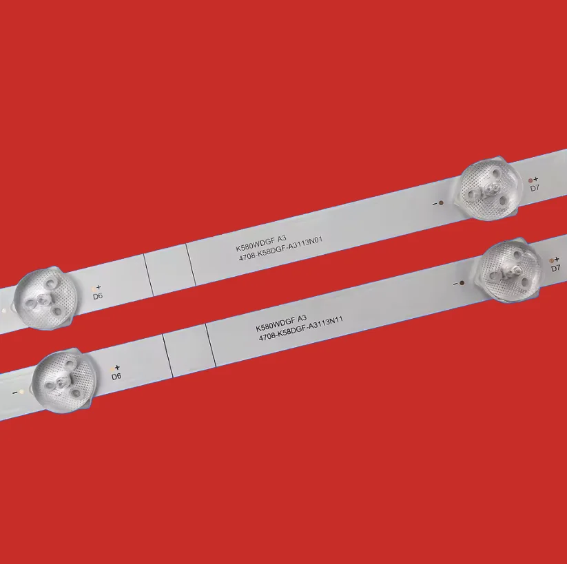 

Лента светодиодной подсветки для 4T-C58EL8UR PTV58G10 E450AC58R 58KB527 PTV58G10AG11SK PTV58GAGSKSBL K580WDGF A3 4708-K58DGF-A3113N21