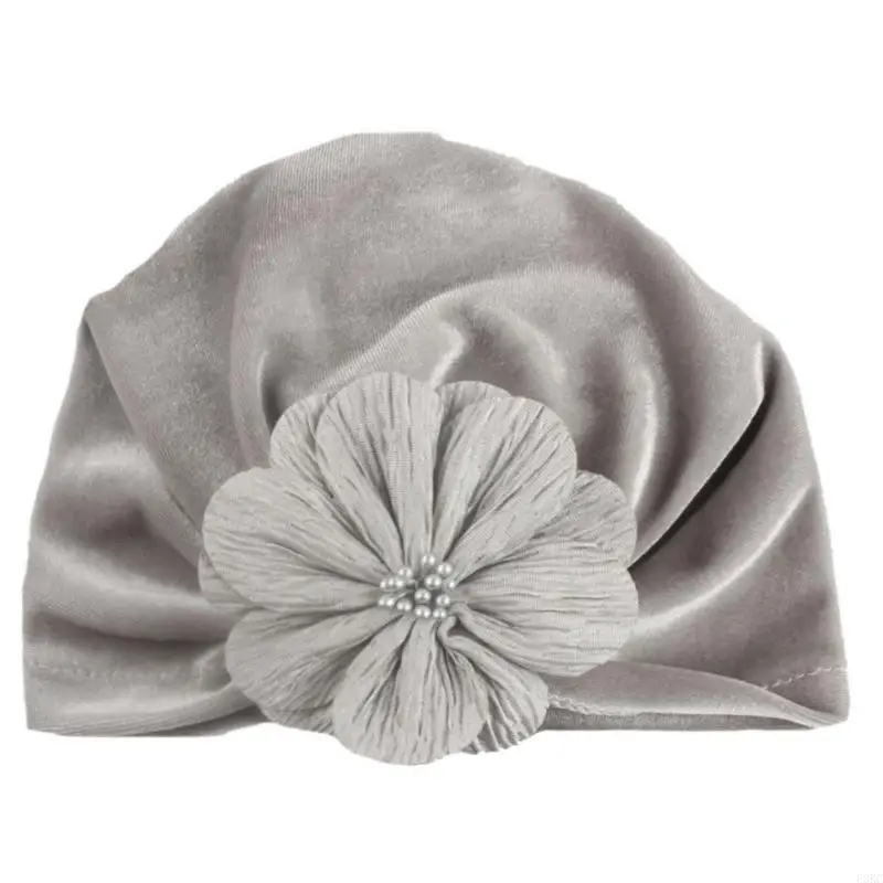 

F3KC Nursery Hospital Turban Hat for 0-1 Year Baby Girls Infants Baby Beanie Cap