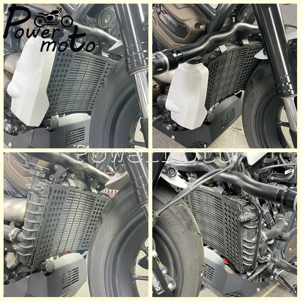 Motorcycle Retrofit Radiator Grille Side Guard Protection Cooler Grill Cover Protector For Harley Sportster S RH1250 S 2021-2023