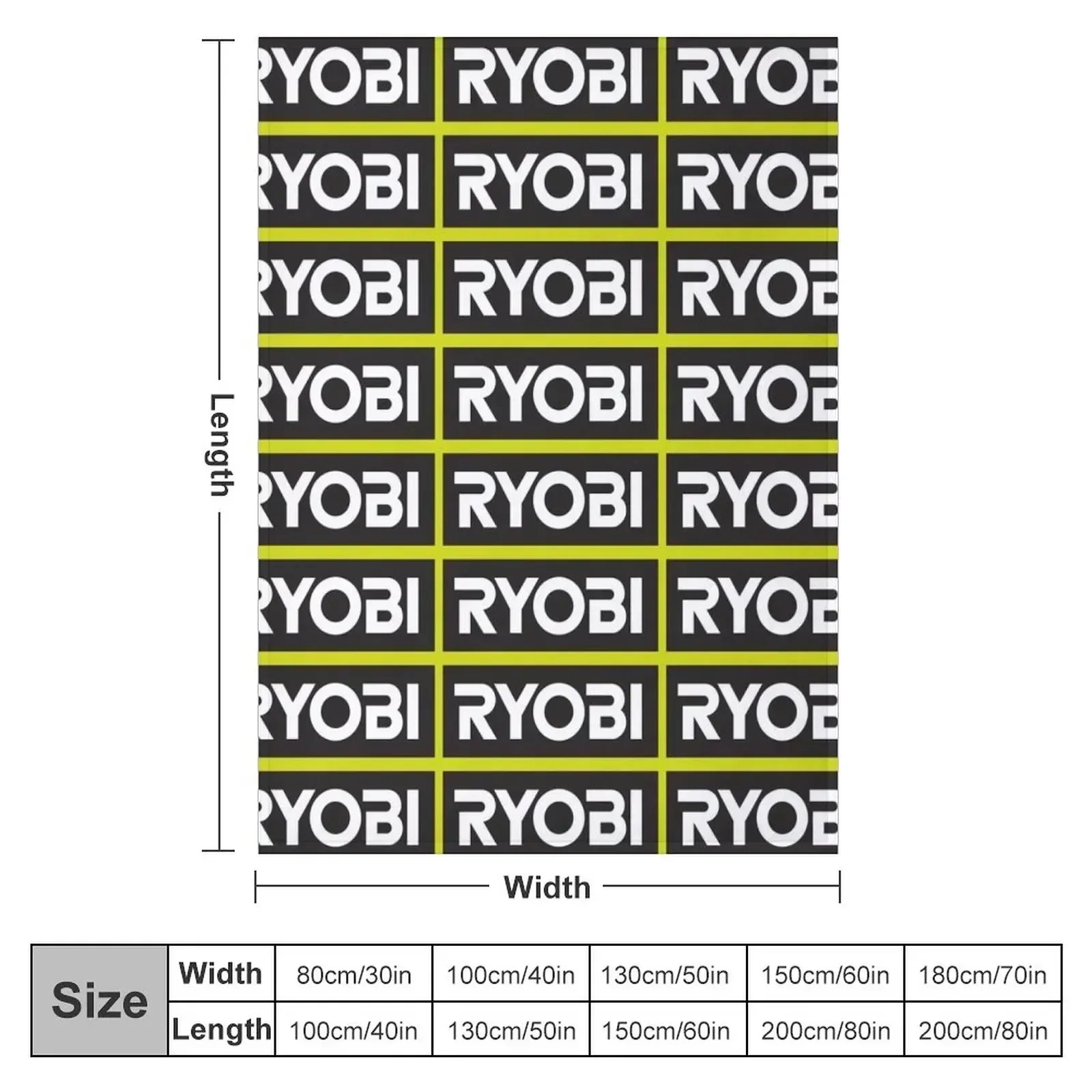 Ryobi Throw Blanket heavy to sleep for babies sofa bed Blankets