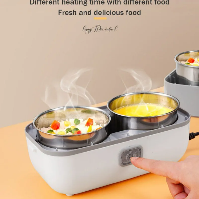 Portable rice cooker insulated meals a musthave portable insulated lunch box office workers Bento Box SelfHeating Steaming Box