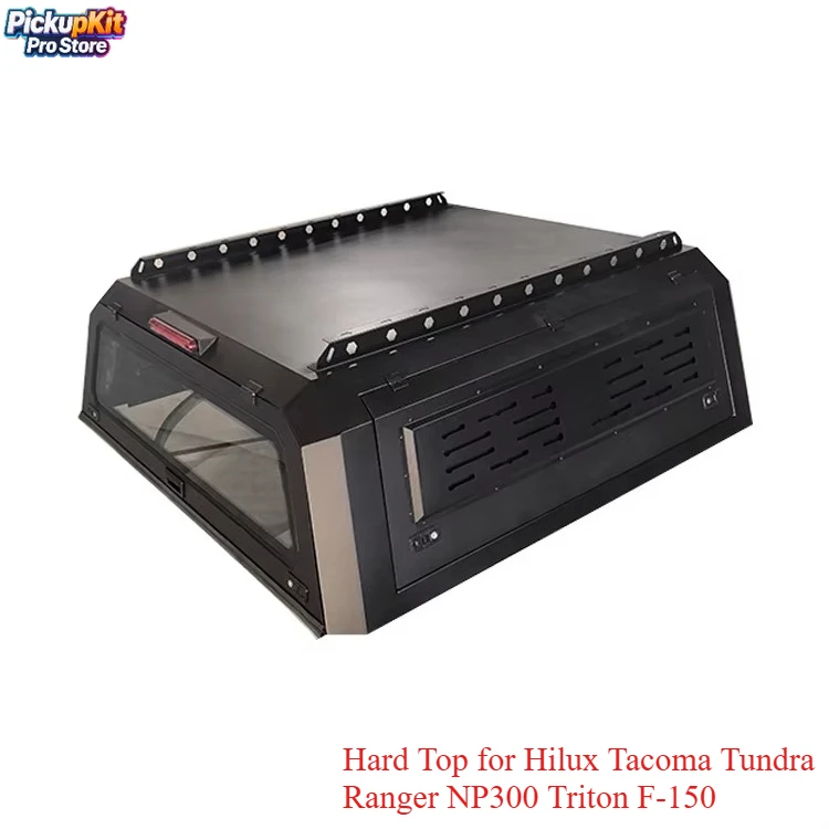 

Aluminum 4x4 Canopy Lockable Waterproof for Hilux/Tacoma/Tundra/Ranger/NP300/Triton/F-150 4x4 Offroad