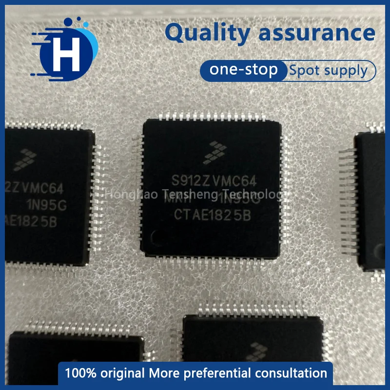 1 piece of high-quality S912ZVMC64MKH S912ZVMC64, QFP64 package