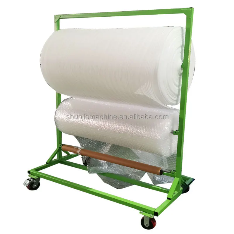 

Multiple Membrane Plastic Shrink Cosmetic Film Packaging Film Storage Racks Shrink Film Transport Cart