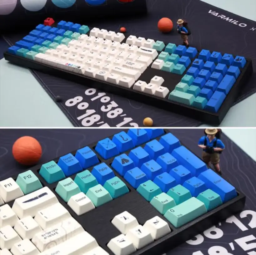 Imagem -05 - Teclado Mecânico com Fio Varmilo para Jogos de Computador com Retroiluminação Branca