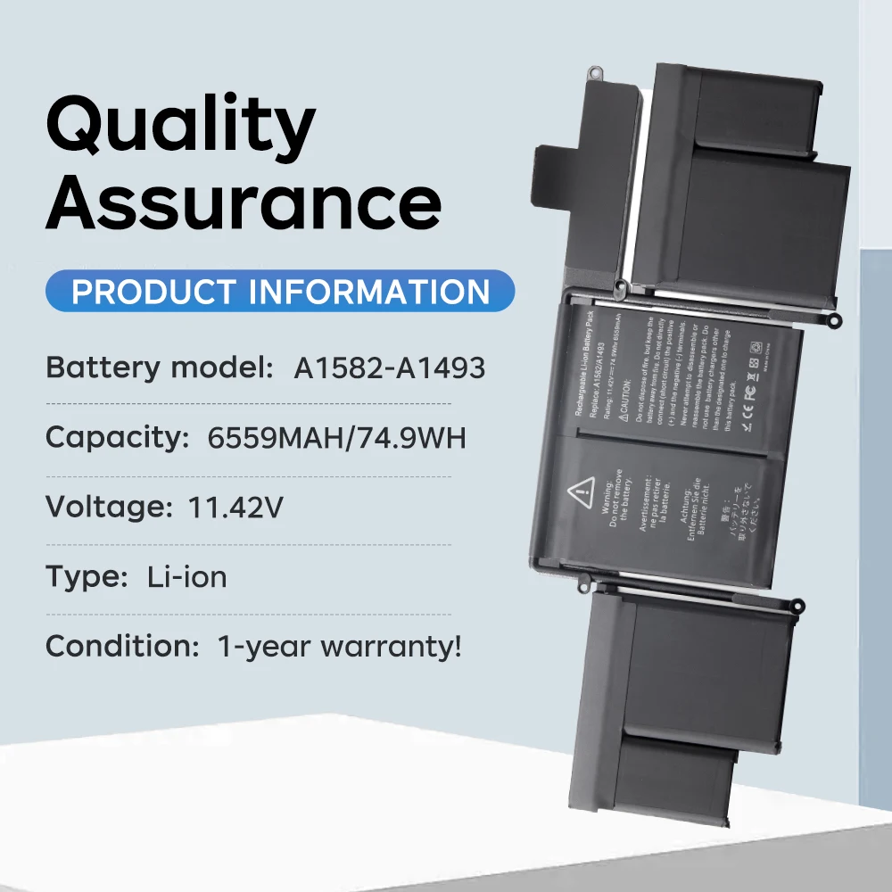 BGBT A1582 A1493 For MacBook Pro MacPro 13