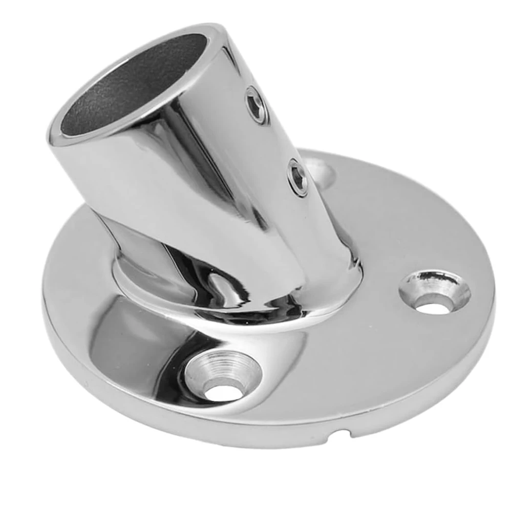 Boat Hand Rail Fitting, Stainless Steel 316 Boat Hand Rail Base, Round/Rectangular Base, Marine Yacht Boat Railing Hardware