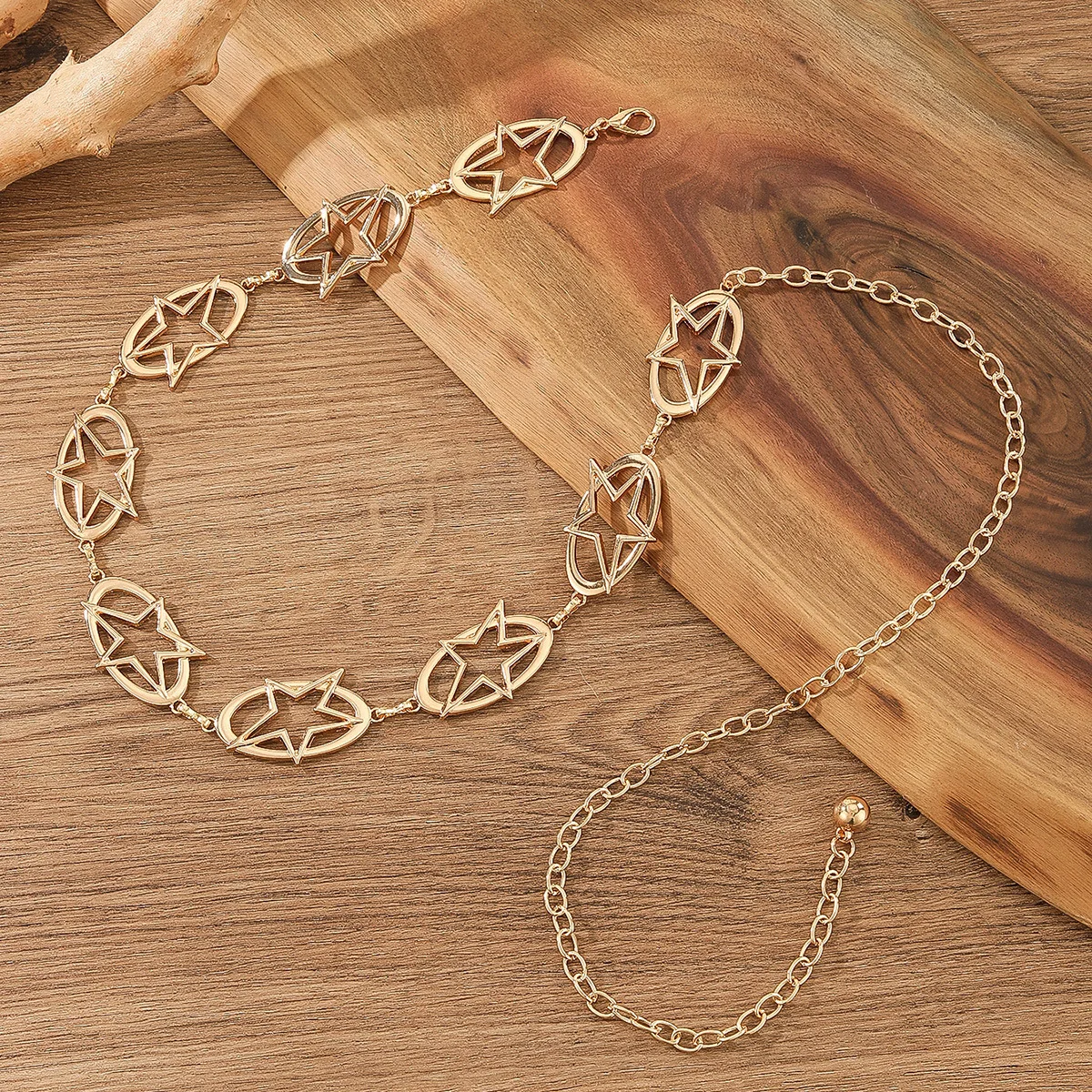 

Дизайнерский модный пояс с золотыми звездами, женский богемный металлический ремень в стиле панк, готический ремень для женщин, высокое качество, цепочка для платья