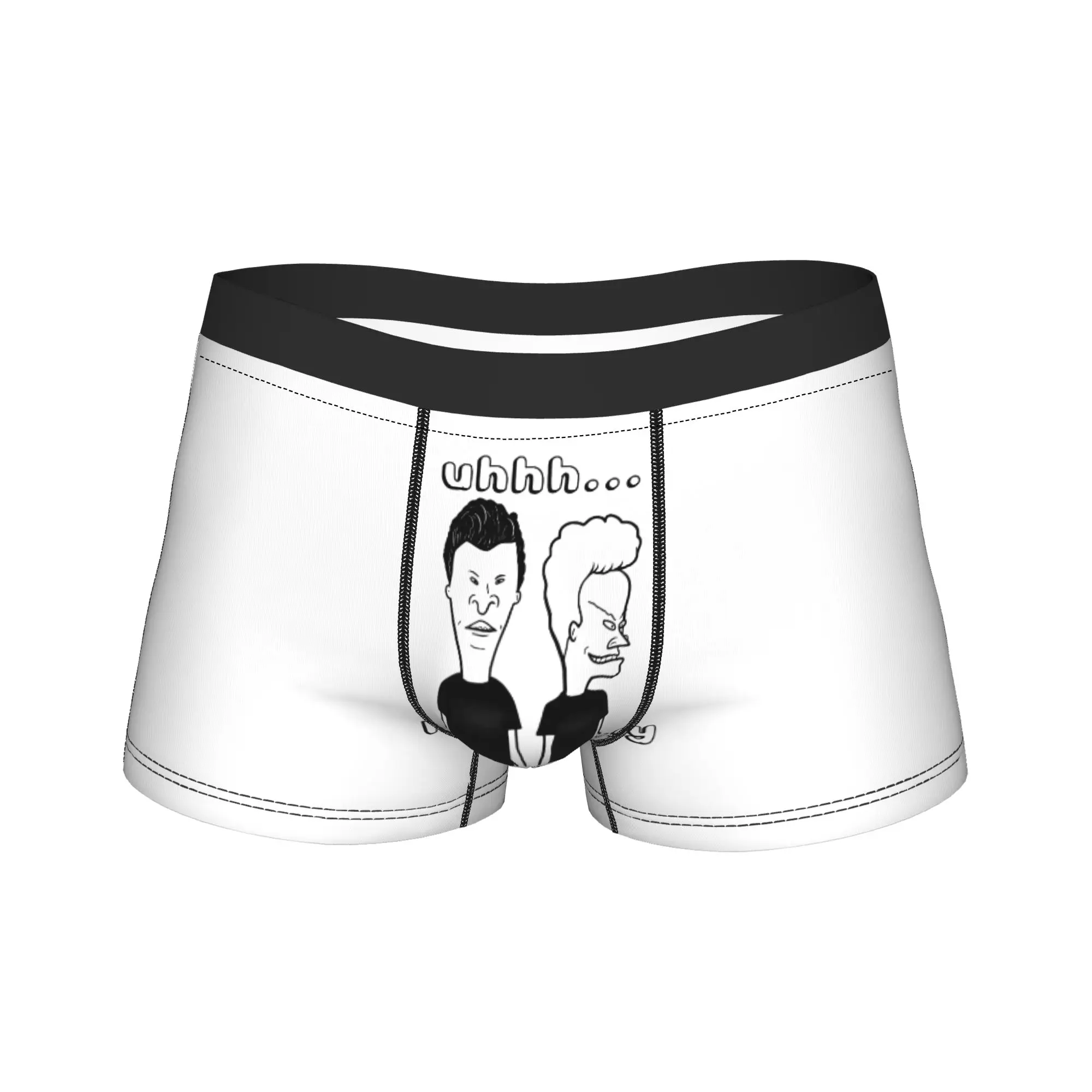

Мужские трусы-боксеры B-Beavis B-Butthead: эластичные, с возможностью индивидуального дизайна, большие размеры, хит продаж
