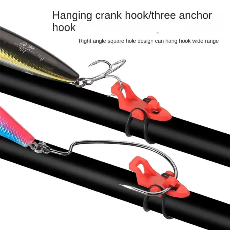 Lure Bait Holder Goods For Fishing Fishing Gear Fishing Rod Hook Keeper Portable Plastic Fishing Accessories Fixed Bait Holder
