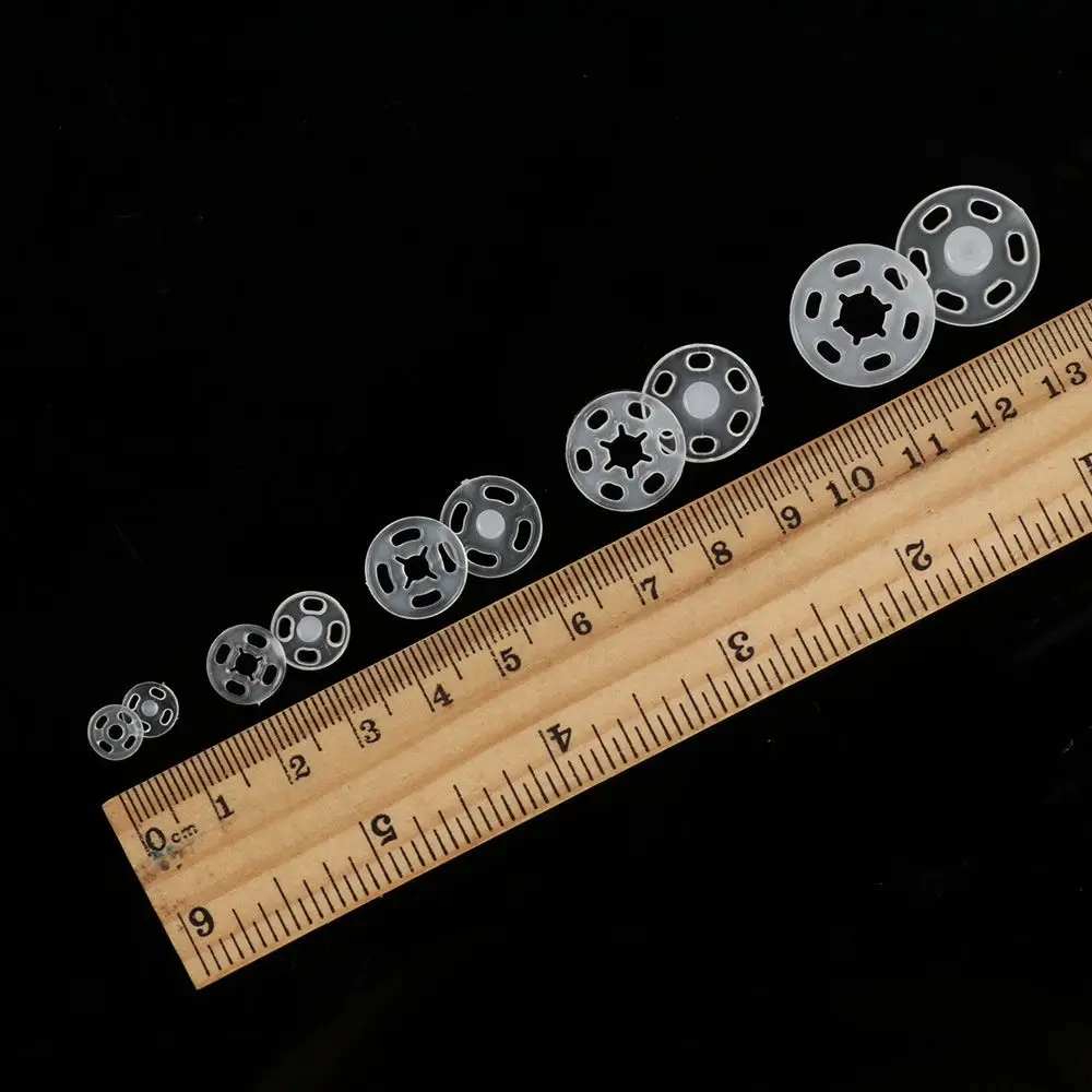 

100pcs ABS Snap Handmade Fasteners Sewing Stud Press Button