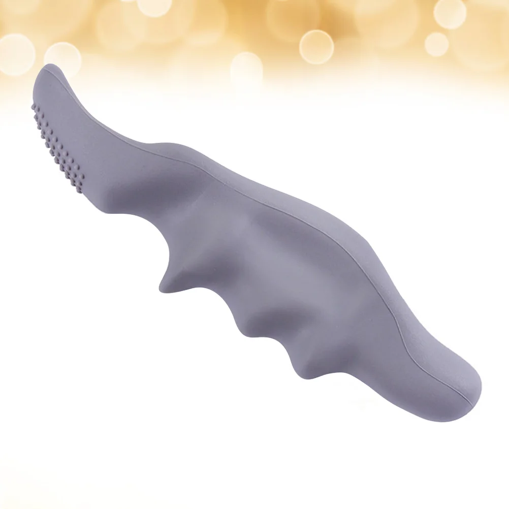 Massageador ergonômico de polegar, silicone macio, dispositivo de acupressão não invasivo para relaxamento e liberação de tensão, dor amigável para viagens