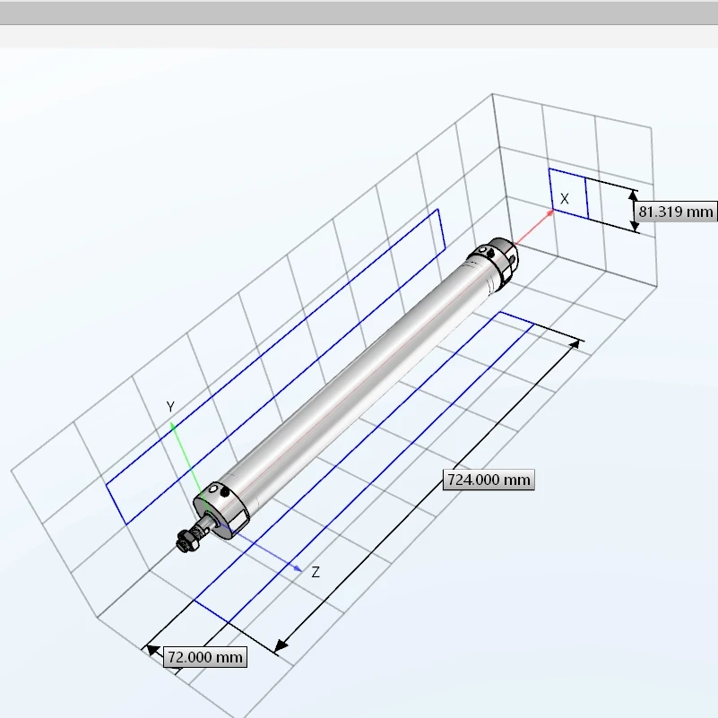 SMC CDG5EA63SR-520-XA0 compact cylinder