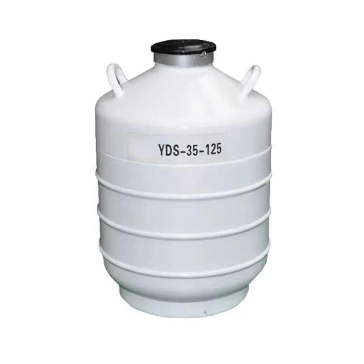 

10 Liter Liquid Nitrogen Bottle Cryogenic Container Liquid Nitrogen Storage Tank for Cow Semen Storage