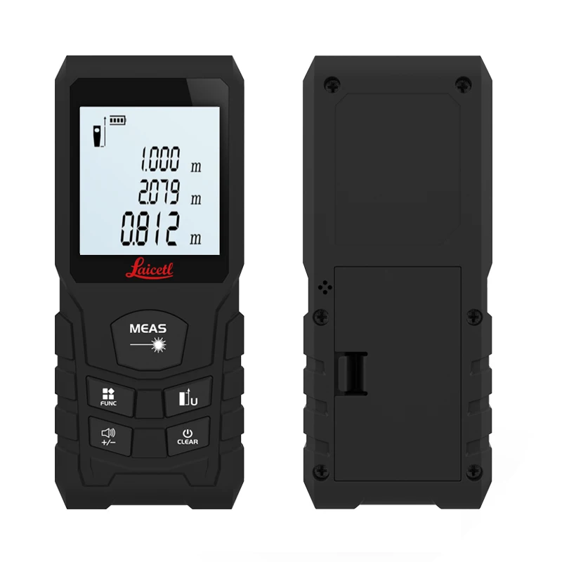 محدد المدى بالليزر/مقياس المسافة بالليزر/أداة العداد/مقياس المسافة 50 م/70 م/100 م/120 م