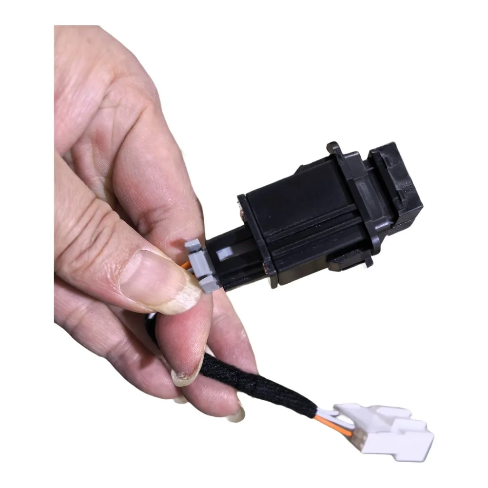 

DVD Navigation Modification Line 1Hazard 1Warning Light Switch Connection Line Adapter For TOYOTA Prado 2014