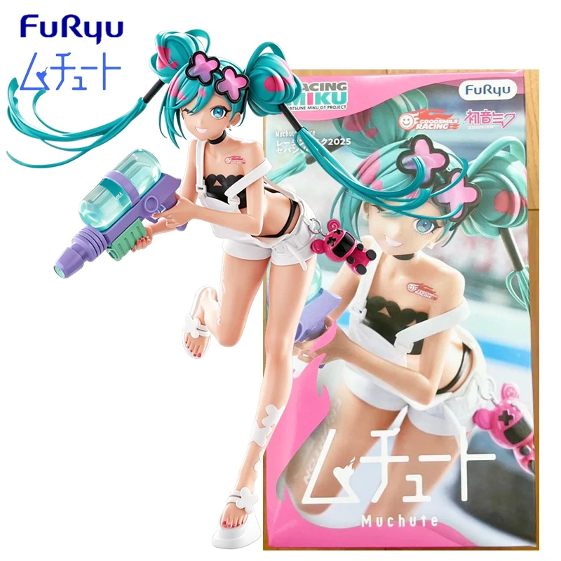 FuRyu Muchute RACING MIKU HATSUNE MIKU GT PROJECT 2025 Sepang Ver. Figurki akcji anime z PVC, 20 cm, kolekcja modeli, zabawka