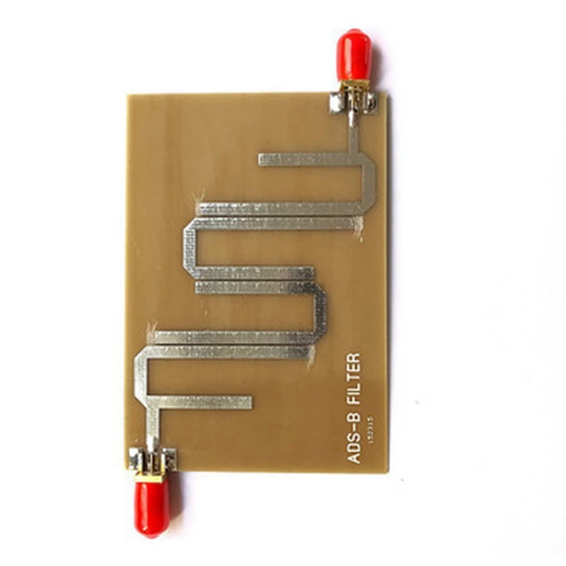 ADS-B Microstrip Bandpass Filter 1090MHZ Transmission Range 1-1.2Ghz For Adsb Receiver Filter Module