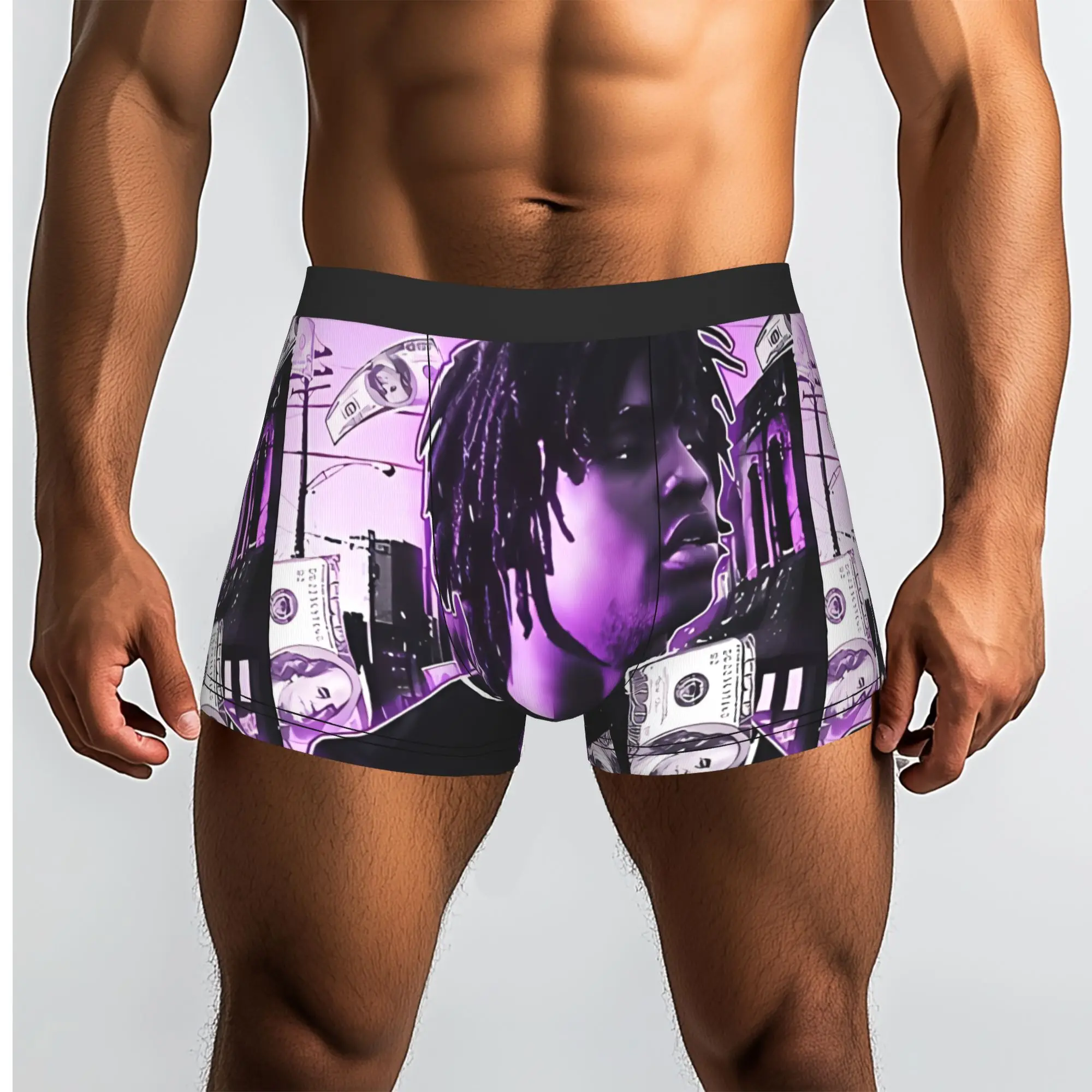 Calzoncillos Chief Keef SOSA, calzoncillos transpirables, ropa interior masculina, pantalones cortos estampados, calzoncillos tipo bóxer