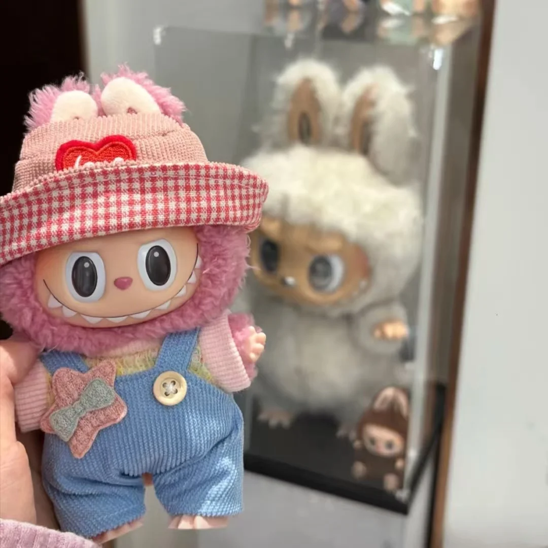 

Комплект кукольной одежды для Labubu Sitting Party Series Gen 123, идеальный костюм с аксессуарами для коллекции, украшение, подарок