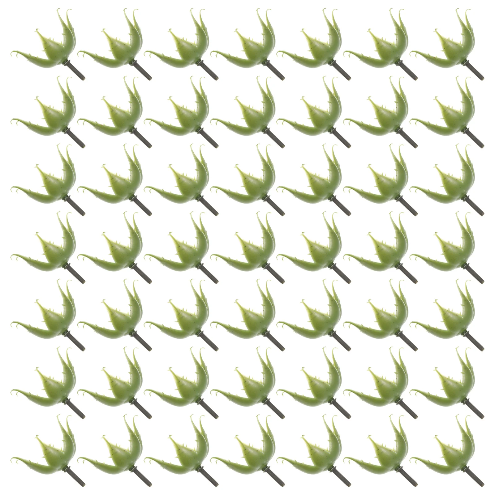 200 مجموعة من الكالكس زهرة اصطناعية البلاستيك الزهور الشتلات DIY بها بنفسك باقة لوازم الحرفية ورد صناعي قاعدة الكالكس لباقة ذاتية الصنع #2