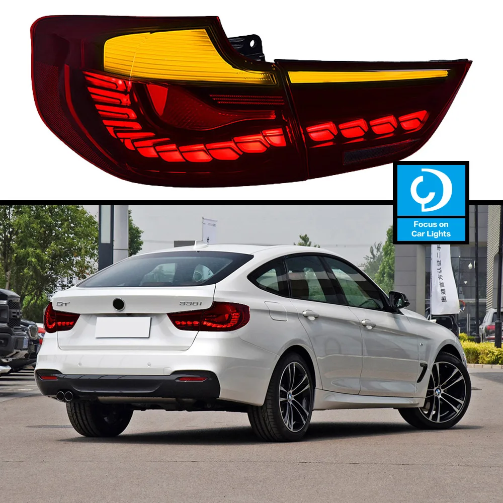 Taillights Styling For 3 Series GT F34 GTS Tail Light LED DRL Running Signal Brake Reversing Parking Lighthouse Facelift