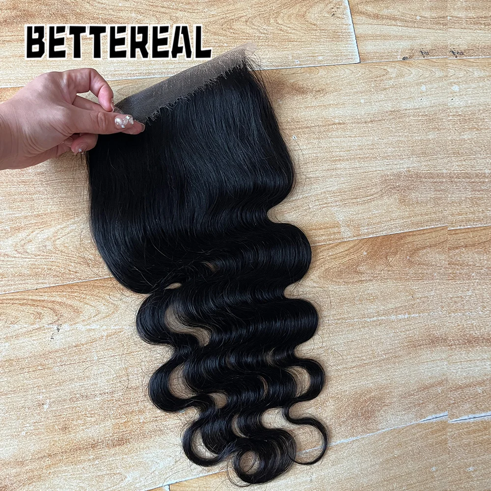 حقيقي HD 5x5 2x6 6x6 غير مرئية غير قابلة للاكتشاف رقيقة الدانتيل إغلاق الشعر البشري البرازيلي 13x4 13x6 الدانتيل إغلاق أمامي تذوب الجلد