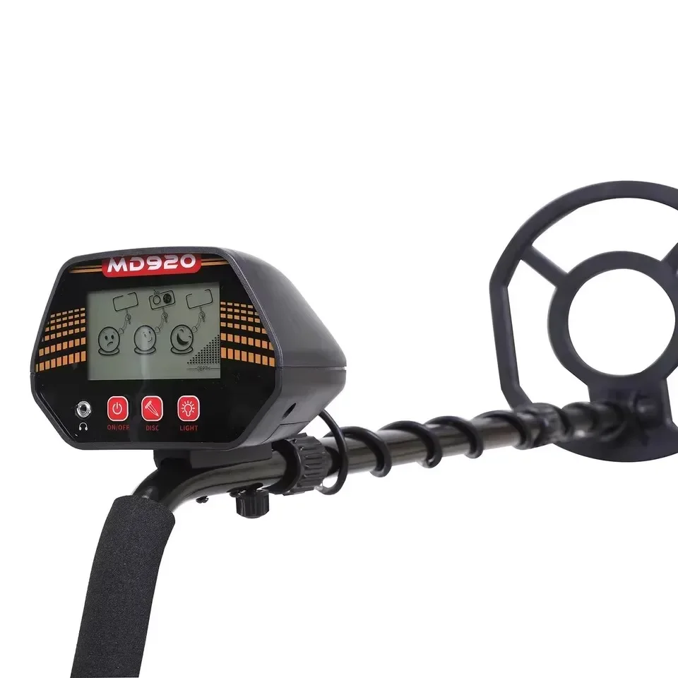 

2026 HEDAO MD920 Handheld Underground Metal Detector Smiley Face Display ROHS IP67 Certified 13.7" Search Coil 0.8-2.5mm Sensiti