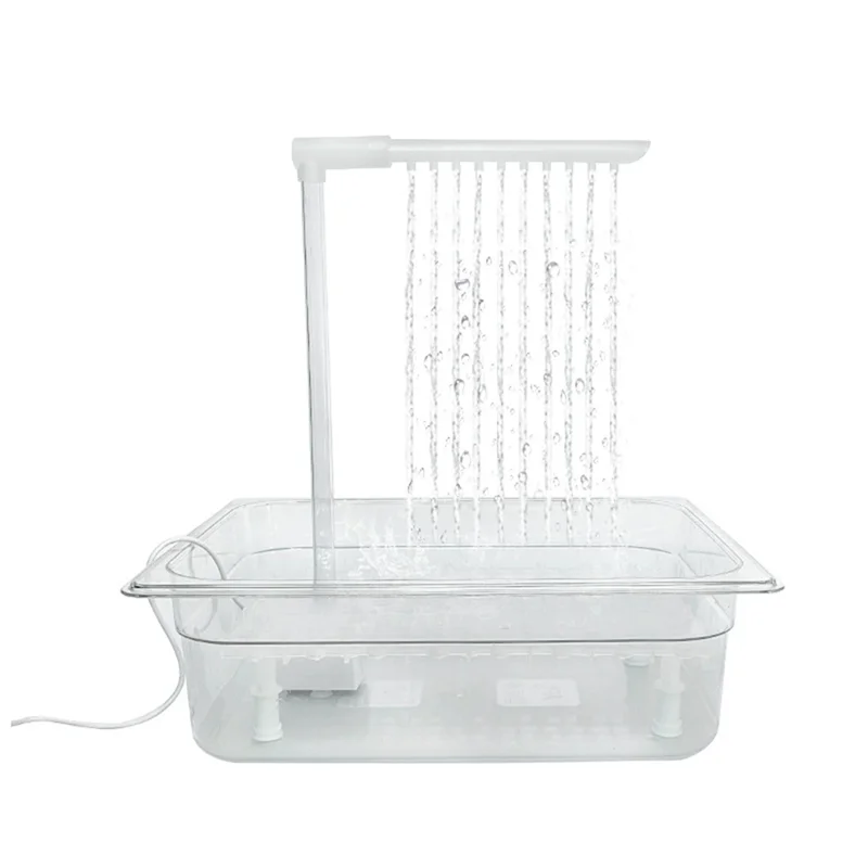 

AA76-Multipurpose Bird Bathing Tub Automatic Shower Box For Parrot Bath Fountain For Parakeet Cleaning