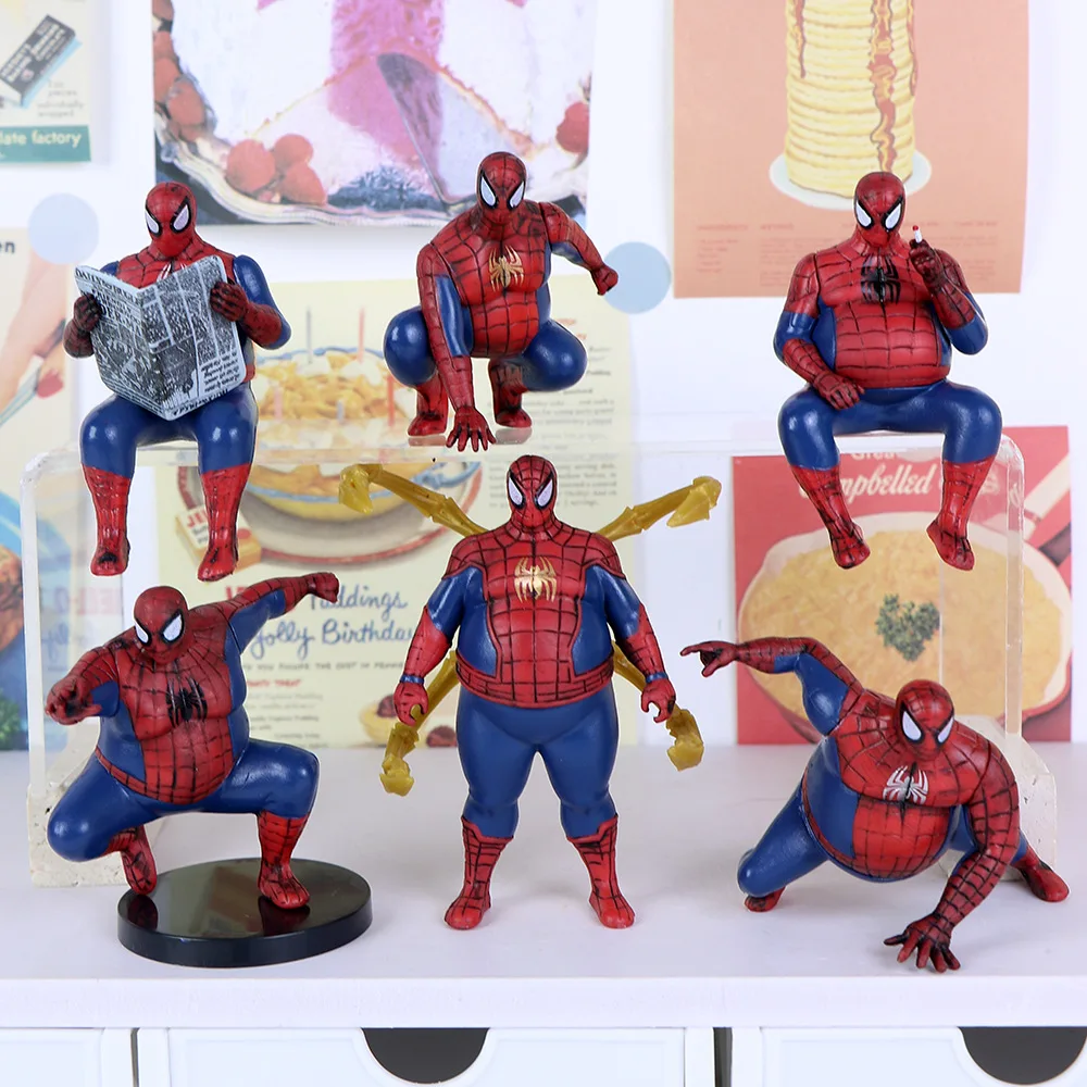 18cm ZD Toys 1/10 Articulated Marvel Spider-Man Brand New Day Action Figure Collectible Model Toy with Accessories Display Stand