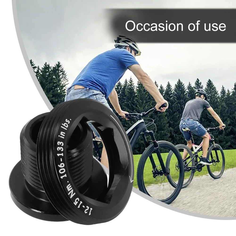 1 Set Crank Screw M15-26mm Alloy Screw Aluminum Alloy Bicycle Crank Mounting Bolt For-Sram Bicycle Replace Accessories