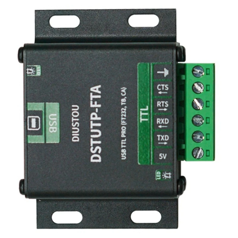

USB TTL модуль последовательного порта с чипсетом FT232, промышленного класса, горячая распродажа, в наличии