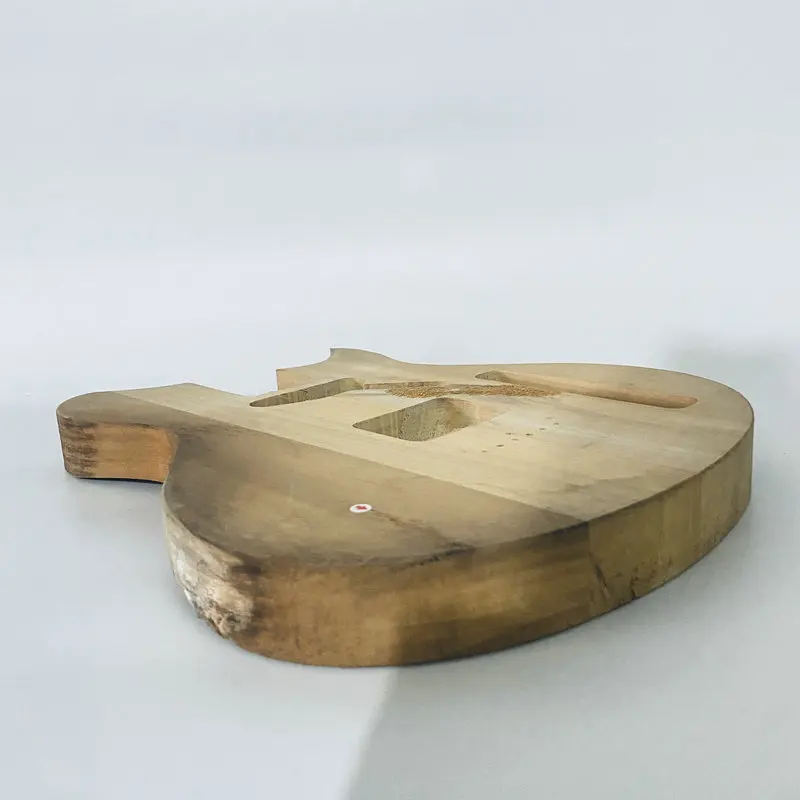 FB484 Mini Size Electric Guitar Body in Solid Basswood Tele Pickups Genuine Washburn TL Guitar DIY Replace USE