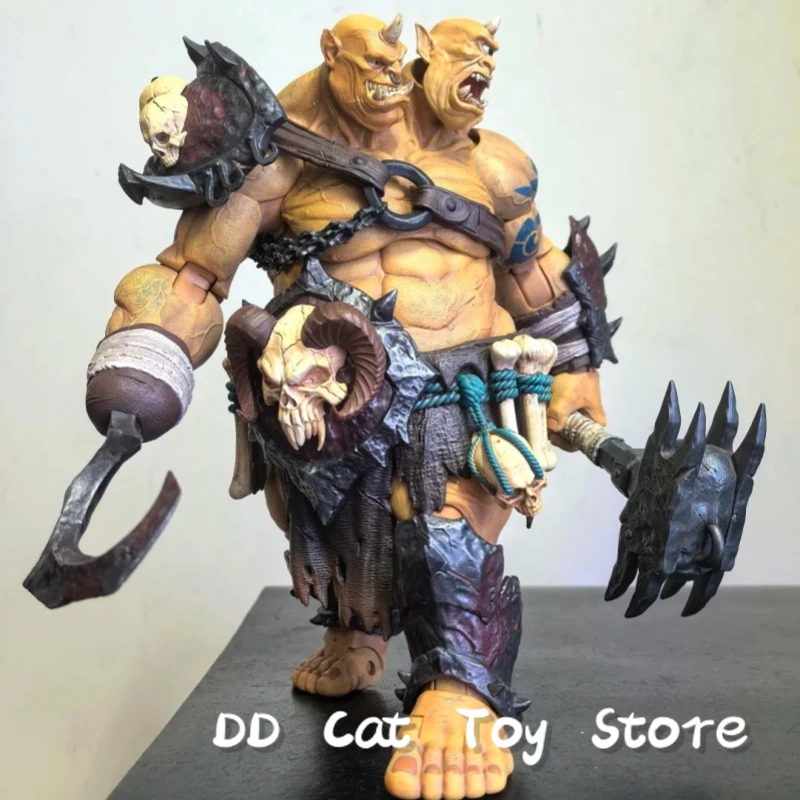 

В наличии оригинальная 25 см Metytoyz Adventurer World Cranial Crusher Ogre Warrior, экшн-фигурка, Коллекционная модель игрушки, рождественский подарок